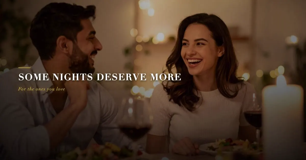 Frame from Candlelit restaurant ad from five photos