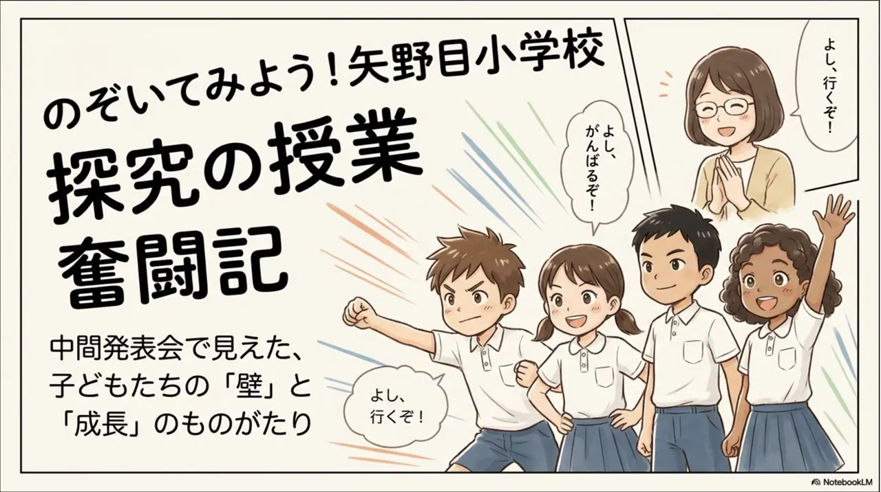Frame from Cute manga deck recapping a school lesson