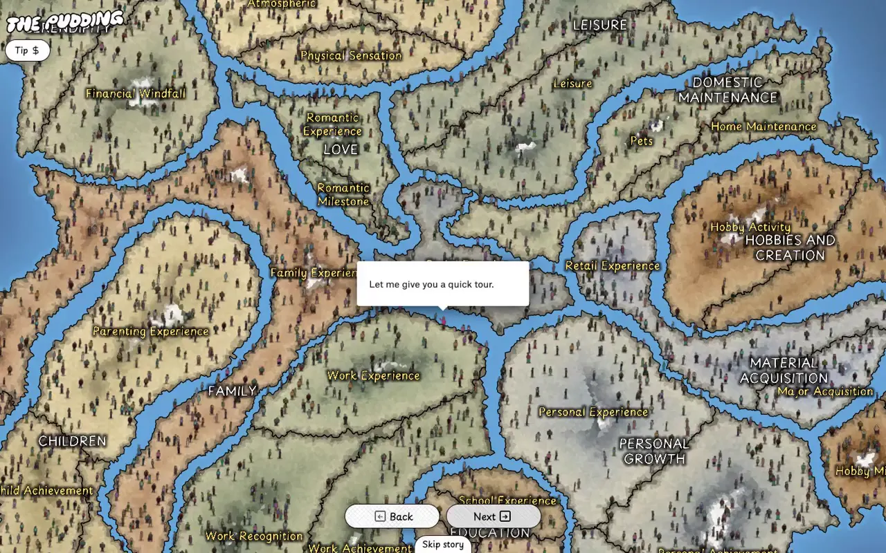 Frame from Happy map
