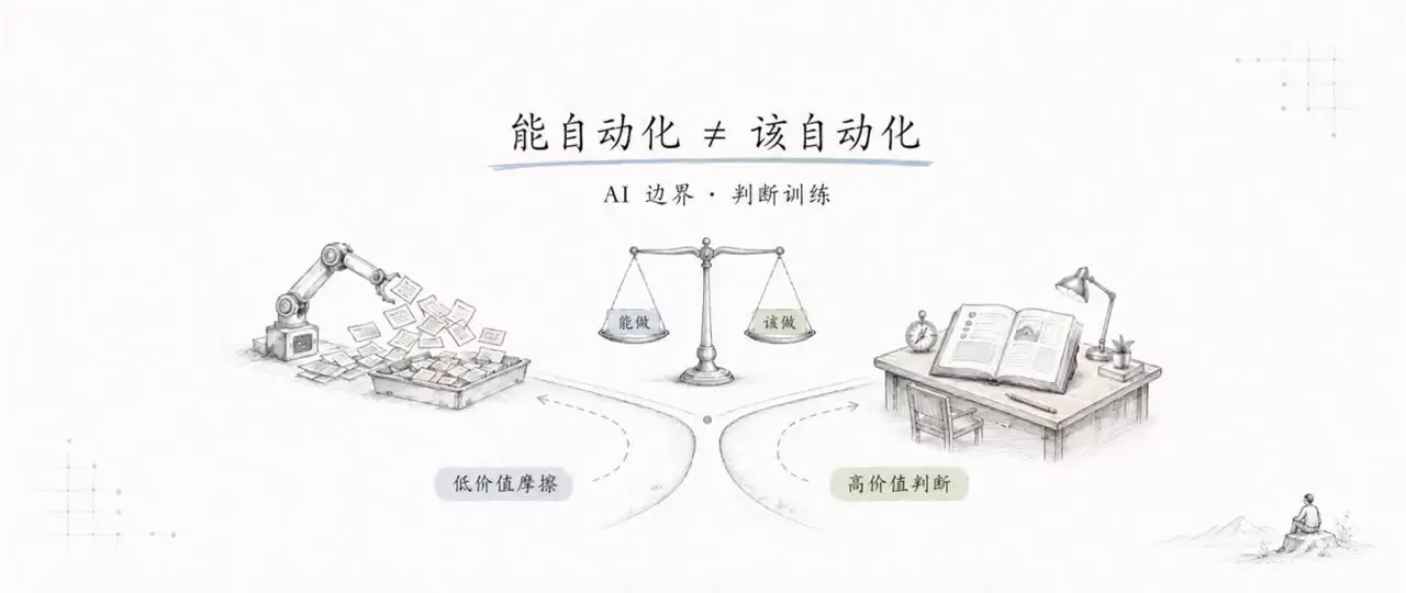 Frame from Pencil diagrams for automation judgment