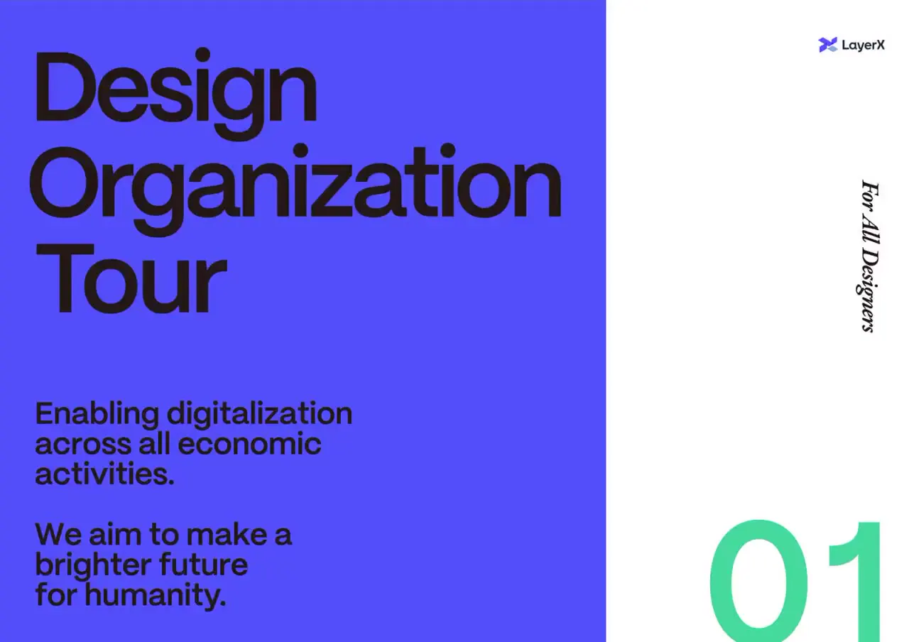 Frame from LayerX design organization tour