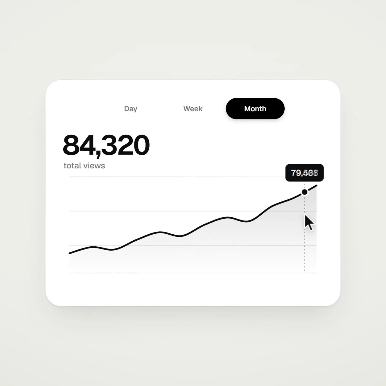 Frame from One morphing UI shape on a 120 BPM beat