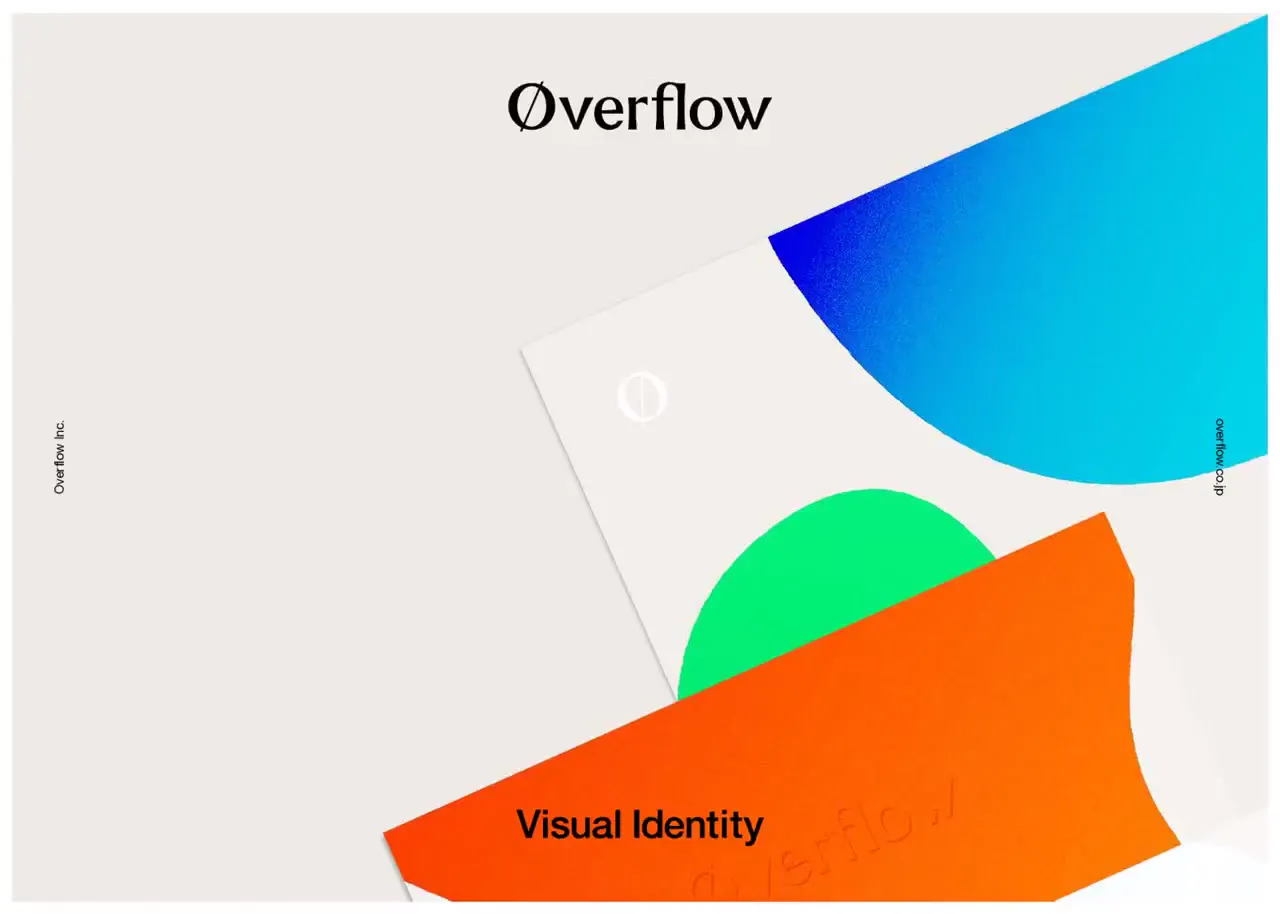 Frame from Overflow visual identity deck