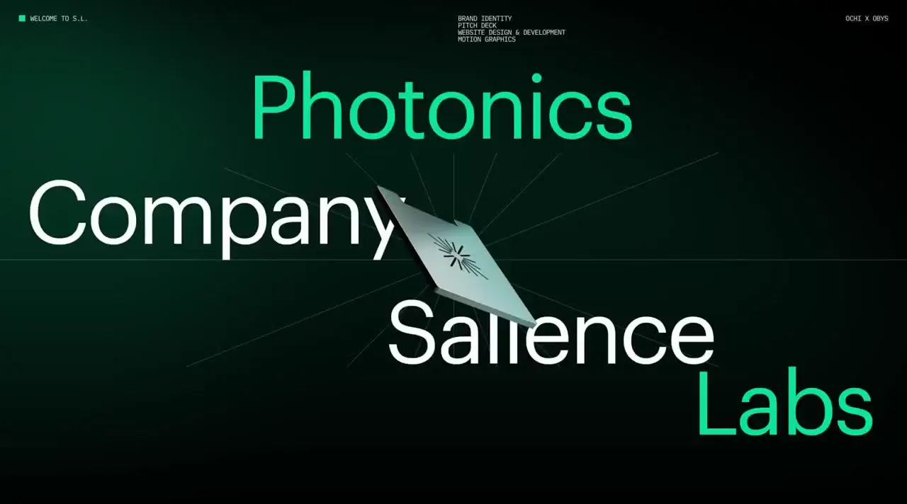 Frame from Photonics brand presentation