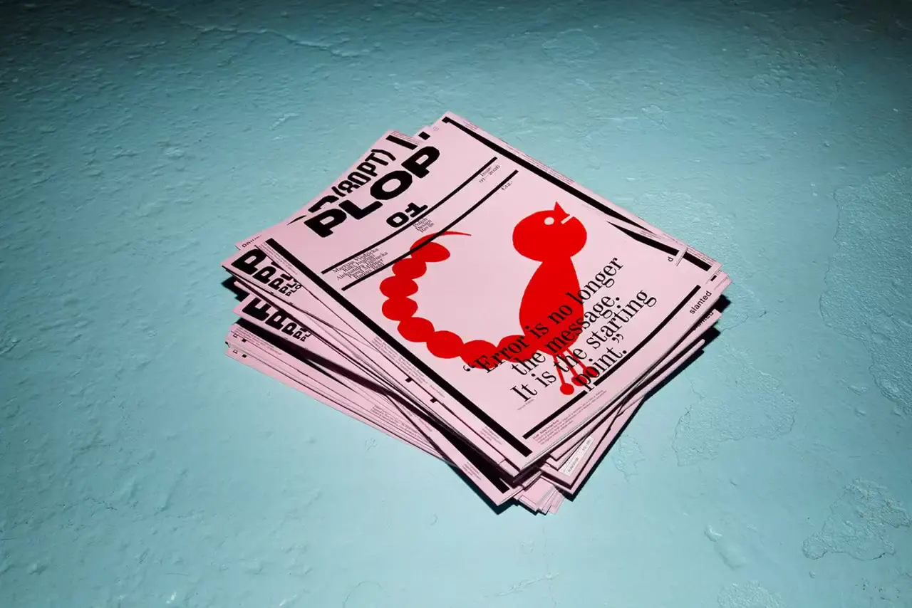 Frame from Pink design revue with red bird