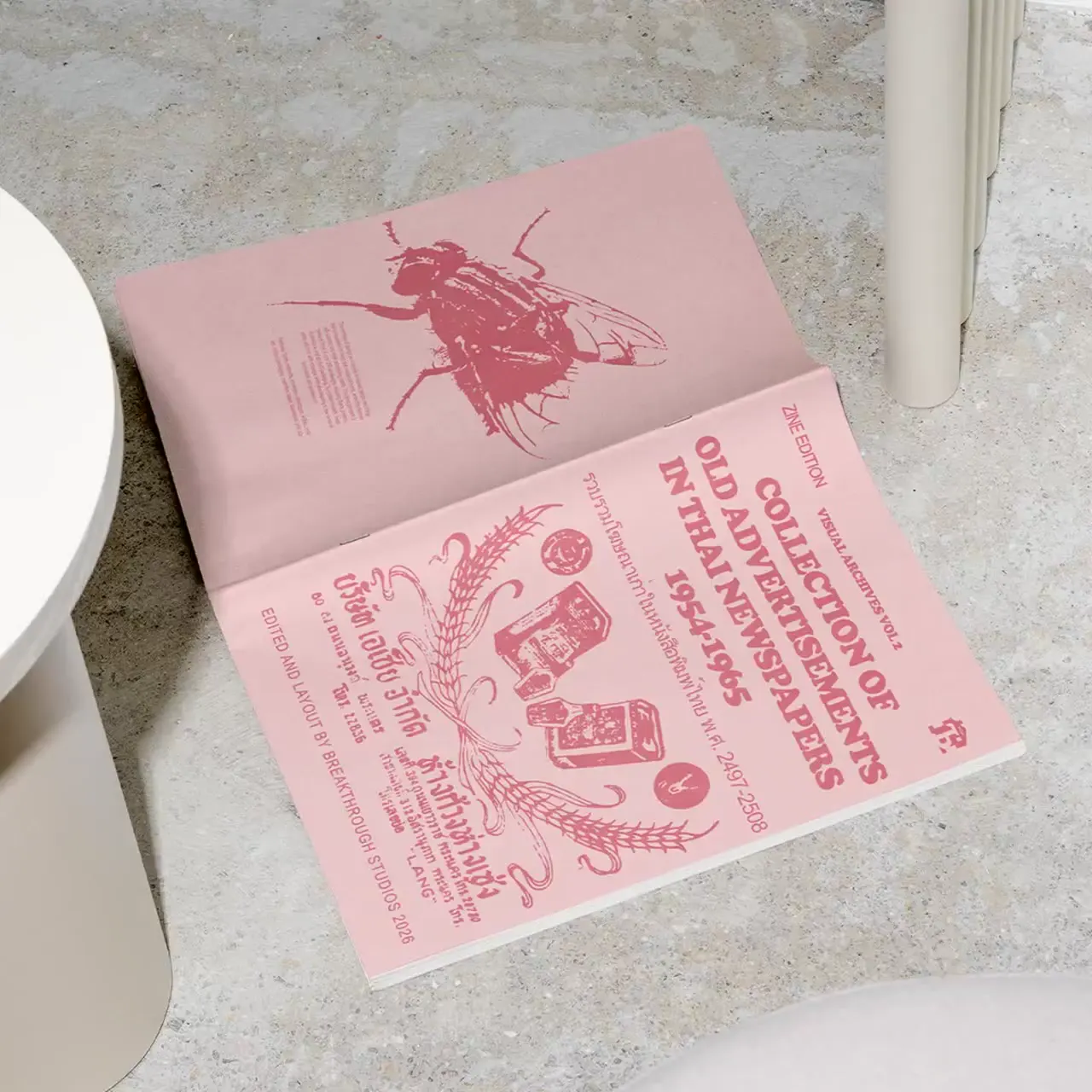Frame from Pink archive of Thai newspaper ads