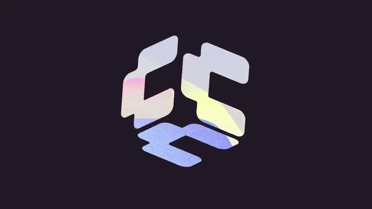 Frame from Pastel planes and a modular wordmark