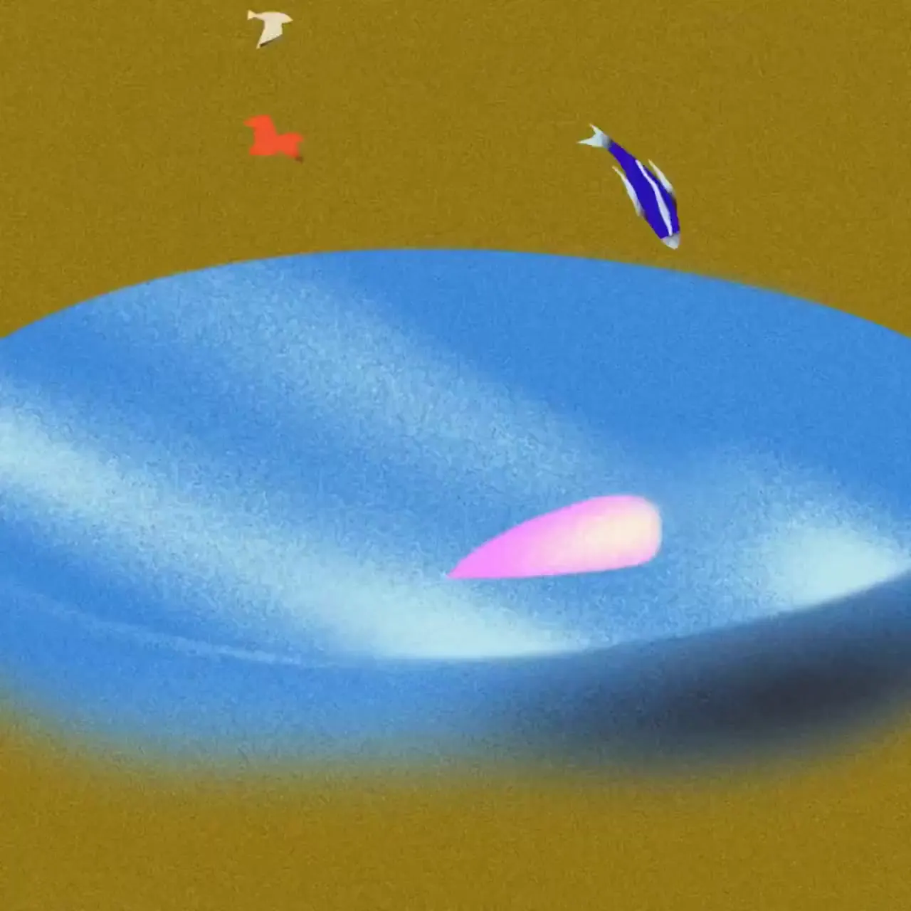 Frame from A textured world of creation