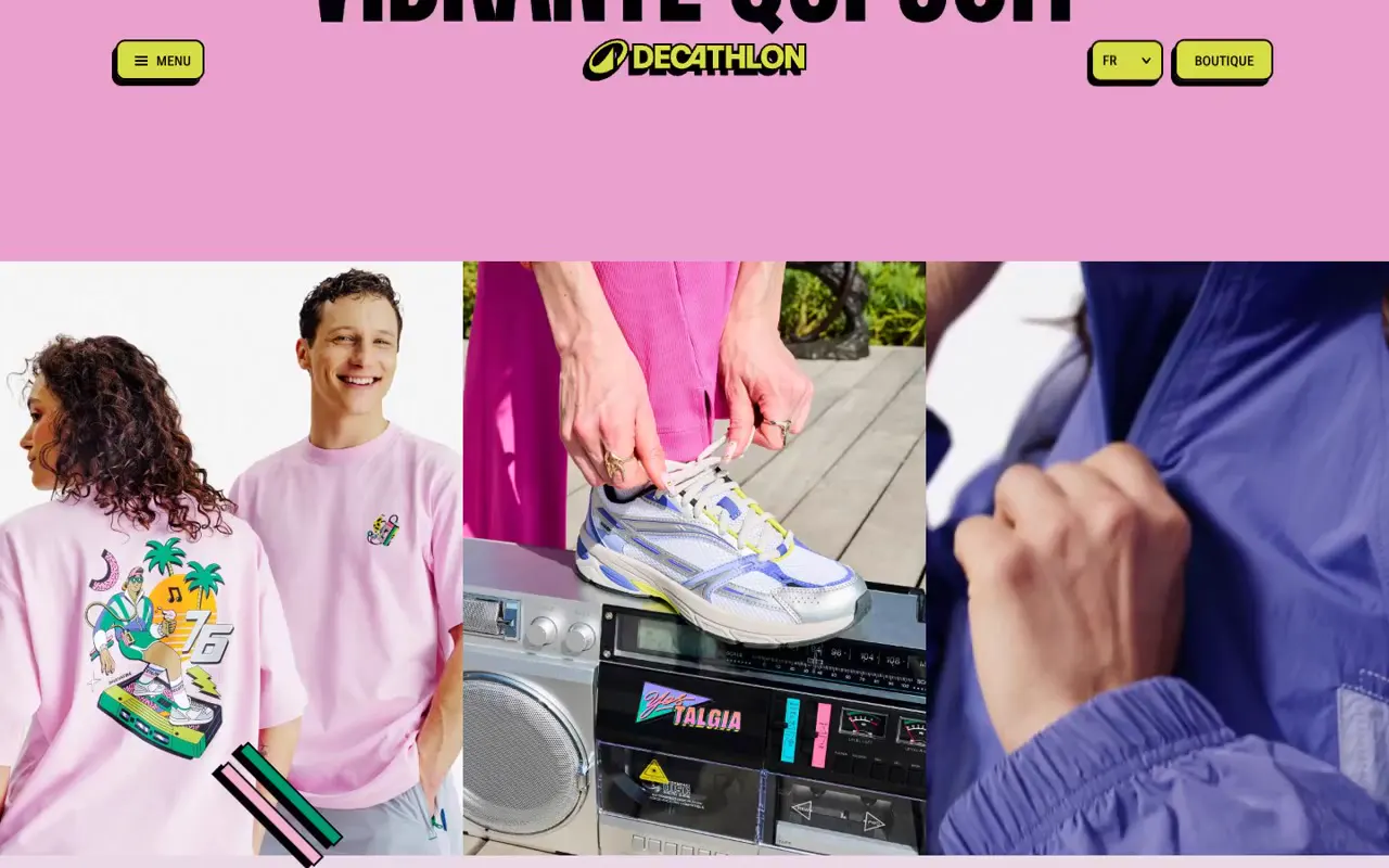 Frame from Decathlon Yestalgia
