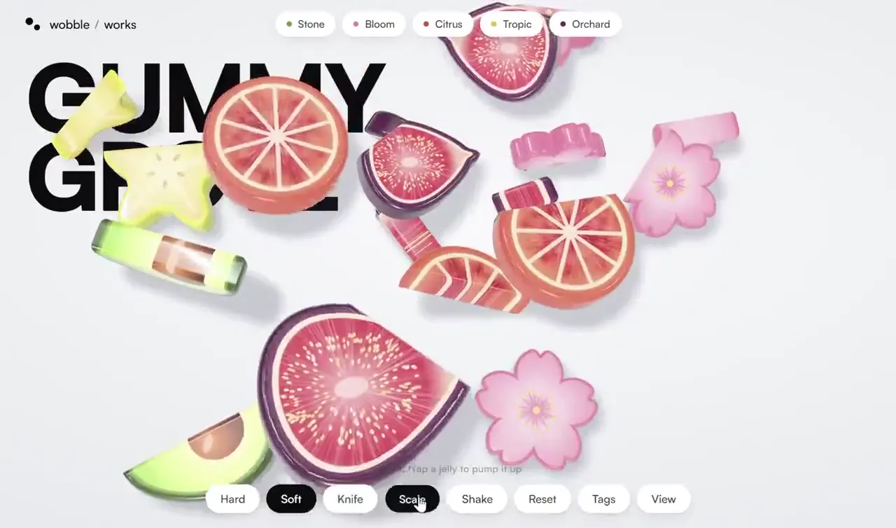 Frame from Gummy Grove