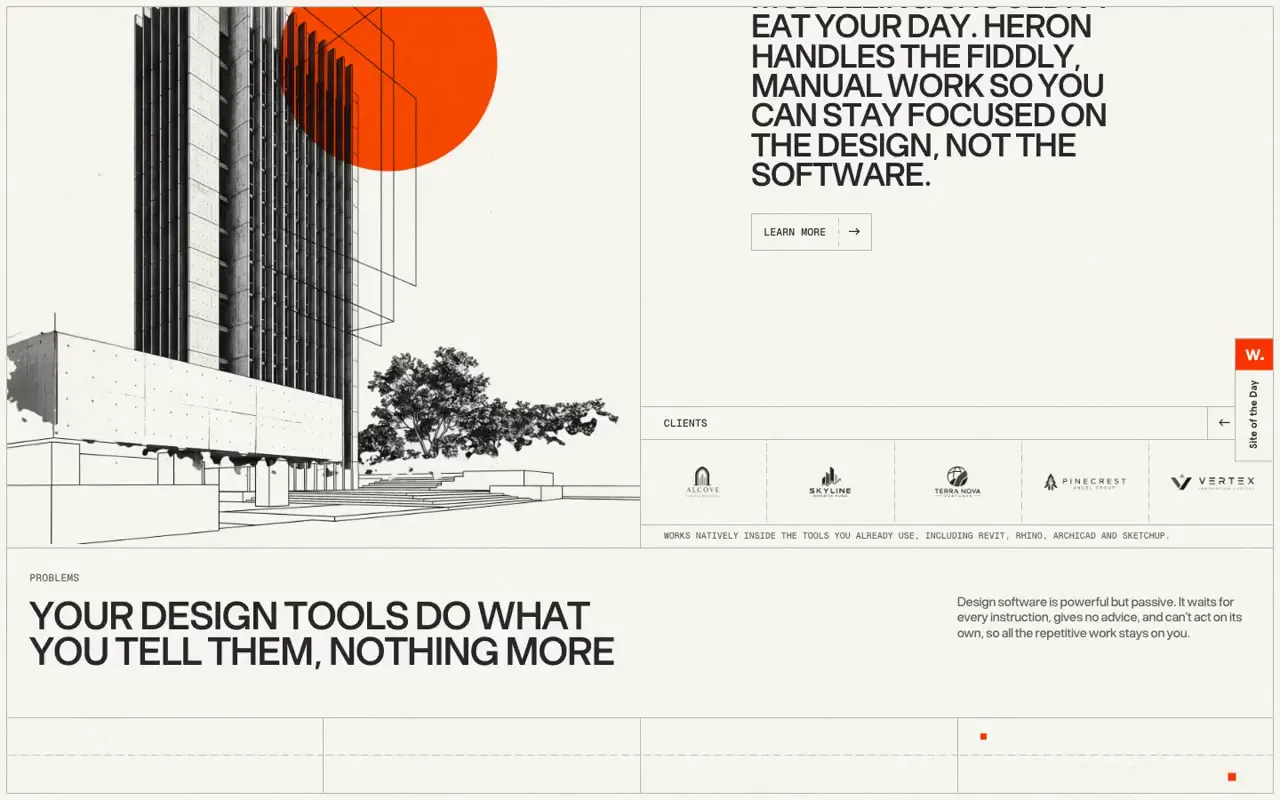 Frame from Heron AI