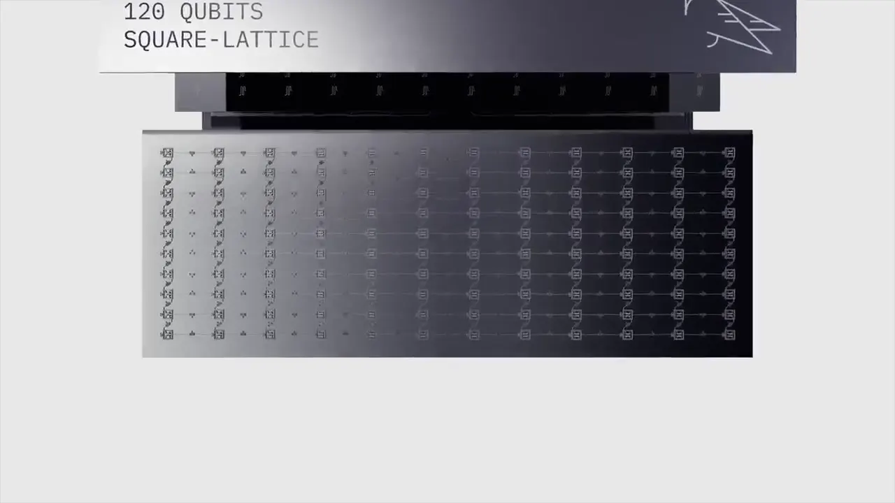 Frame from Quantum processor in layered silver