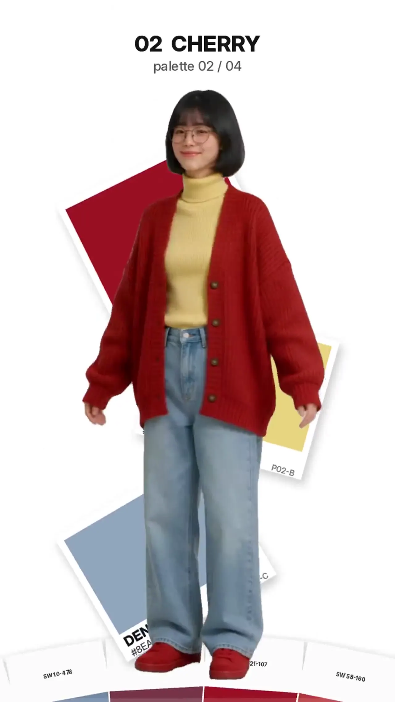 Frame from Four outfit palettes