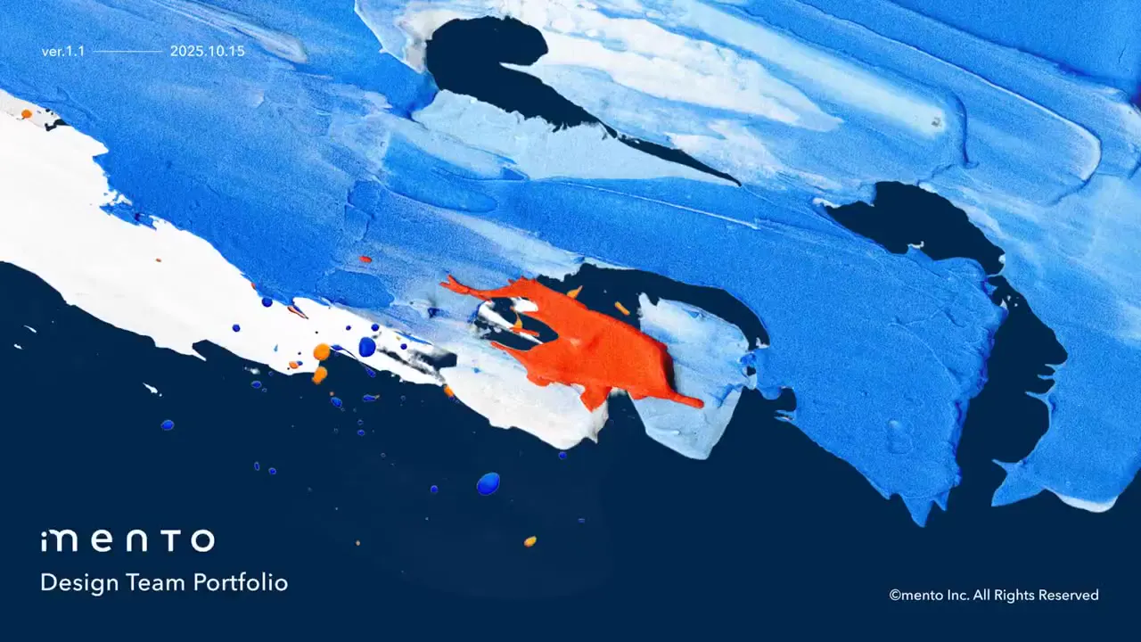 Frame from Painterly brand portfolio
