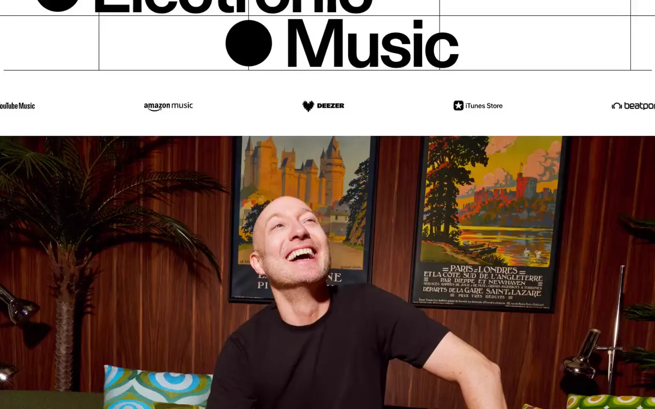 Frame from Paul Kalkbrenner artist website