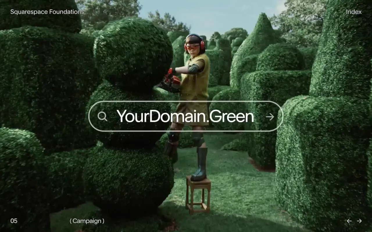 Frame from Squarespace foundations