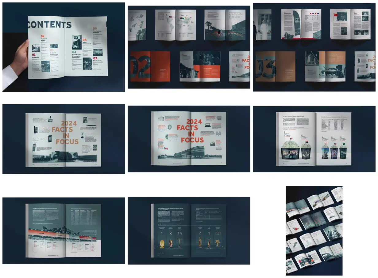 Nine frames from across Saudi film industry yearbook