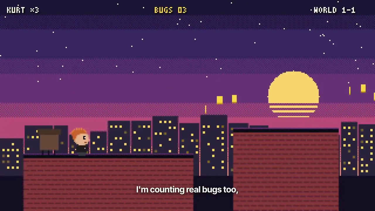 Frame from Code-drawn character in six art styles