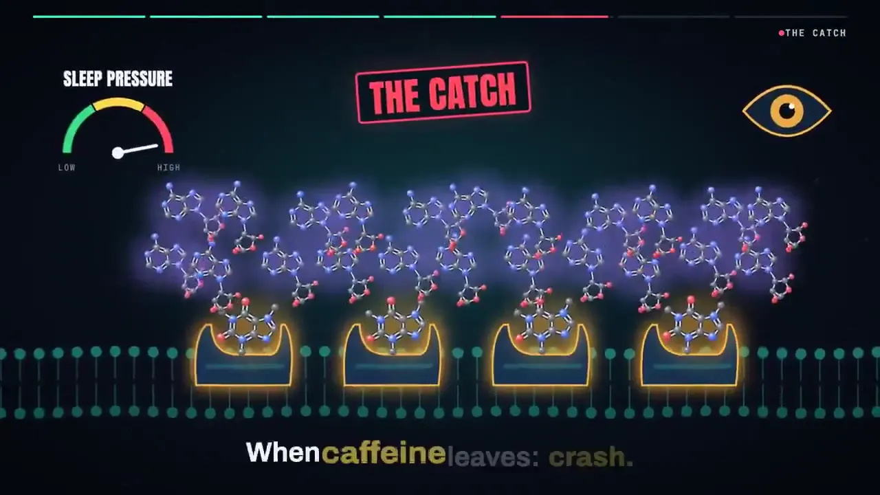 Frame from Coffee and the sleep-pressure lock