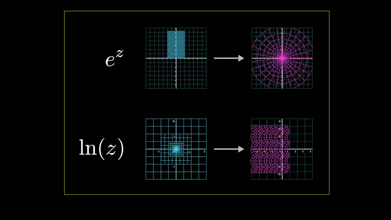 Frame from Escher prints and complex logarithms