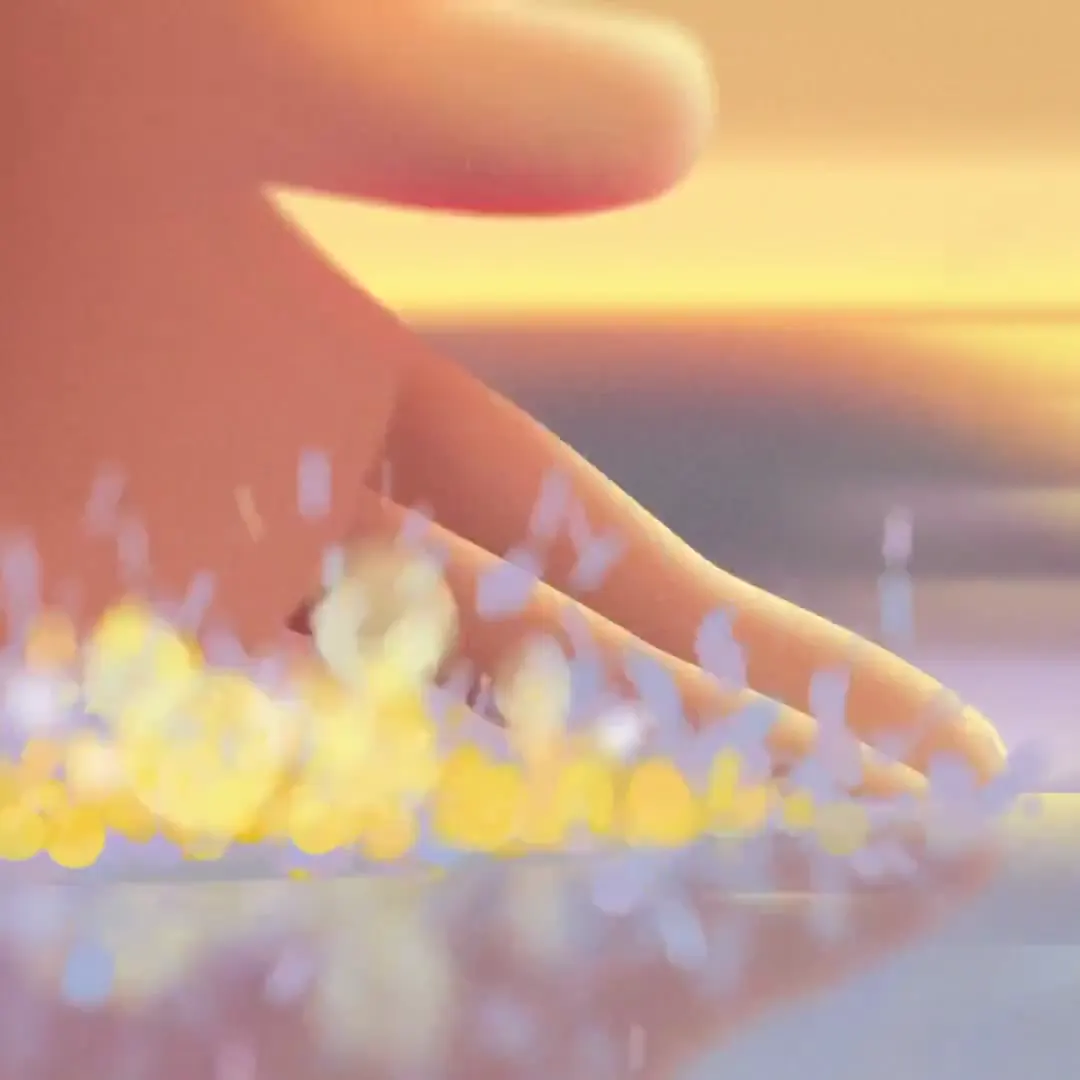 Frame from Golden light and everyday joy