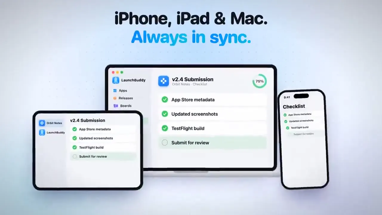 Frame from LaunchBuddy cards and rocket