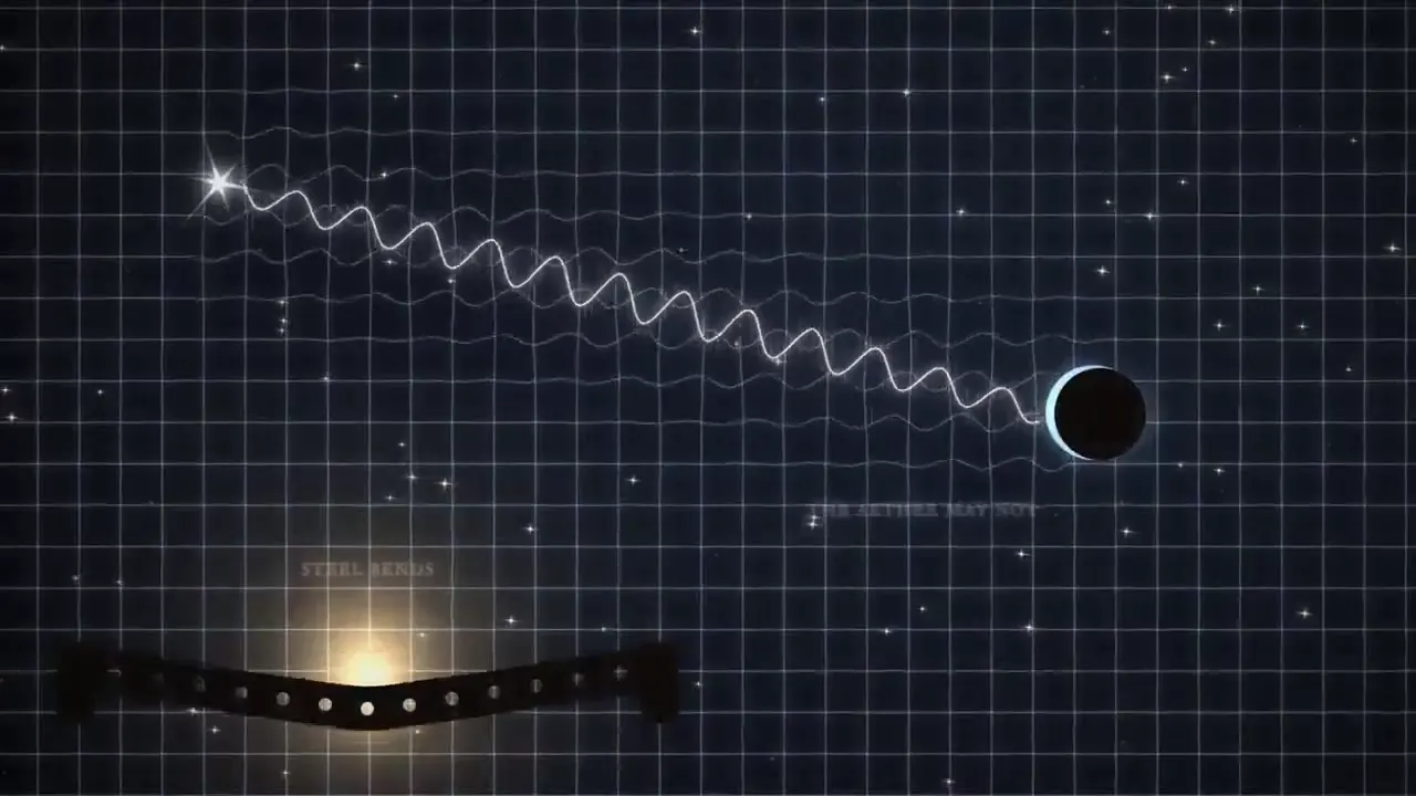 Frame from Light experiments through history