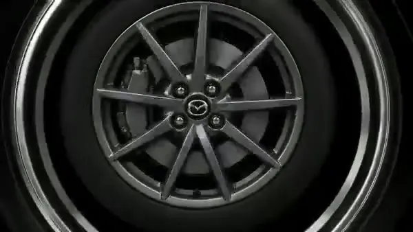 Frame from MX-5 details in a black studio