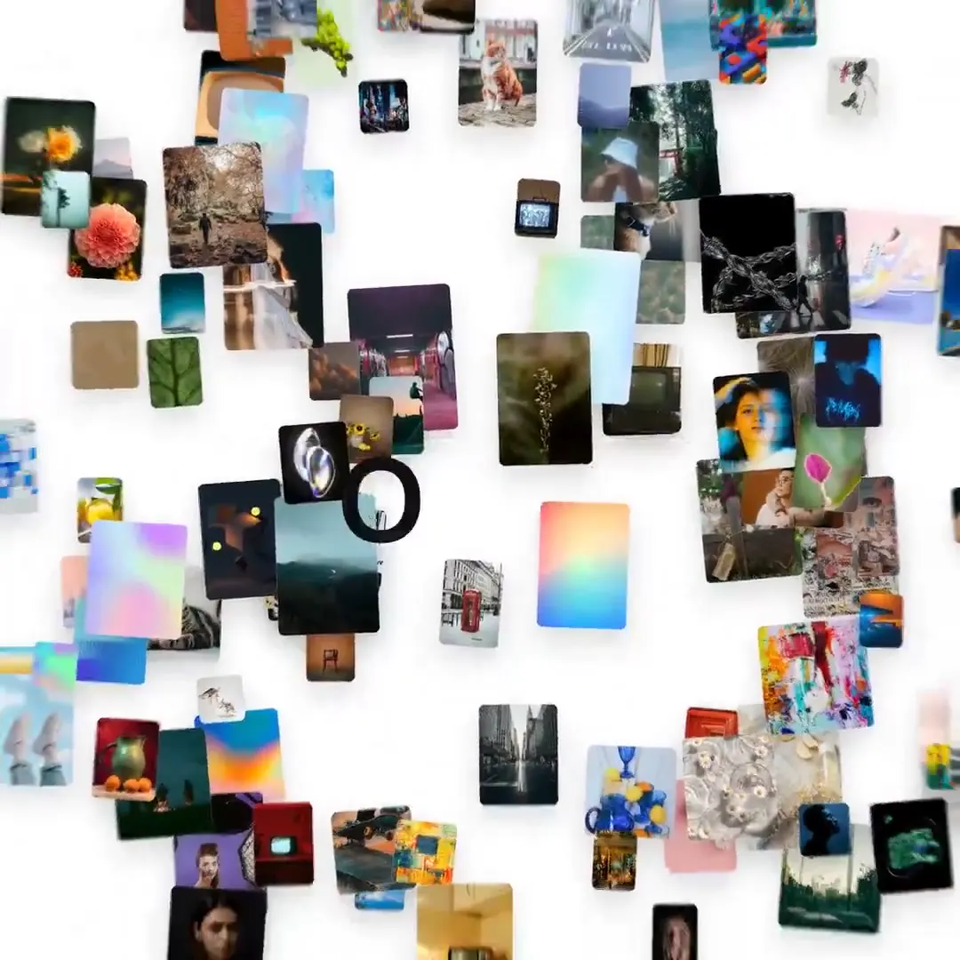 Frame from Ora 2 image cards and glass controls