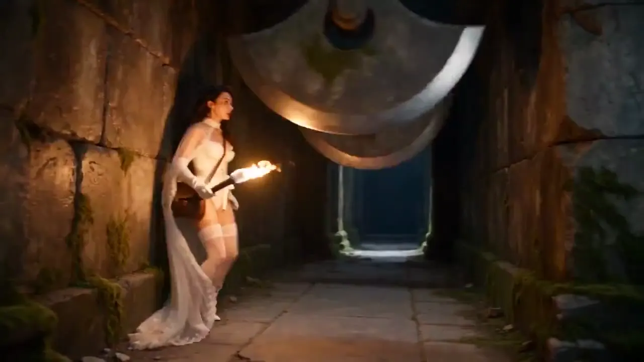 Frame from Perfume treasure in a ruined temple