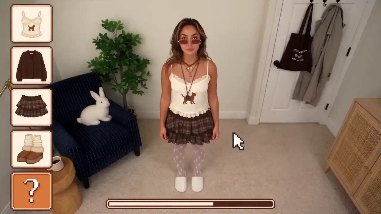 Frame from Pixel wardrobe in a cream bedroom