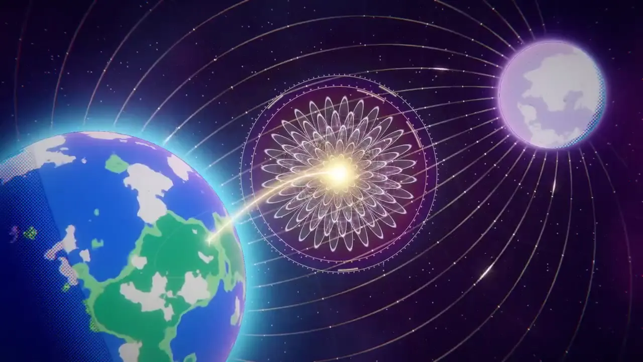 Frame from Purple cityscapes of the next 50 years