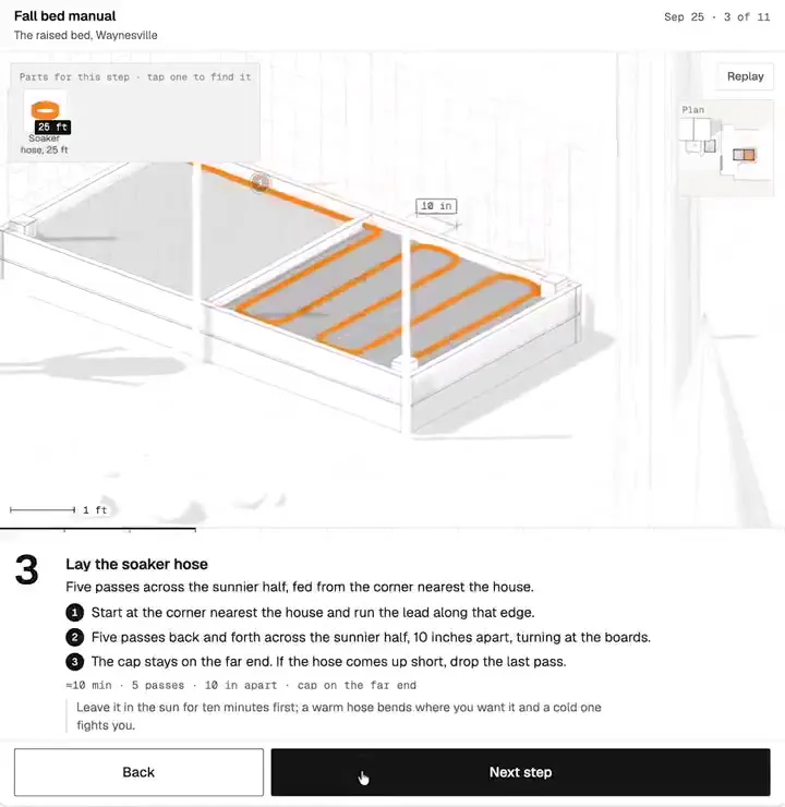 Frame from Raised-bed irrigation assembly guide