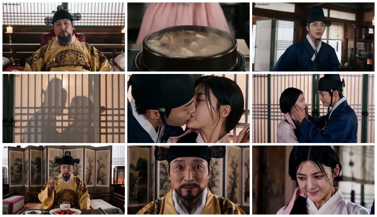 Nine frames from across Royal kitchen romance