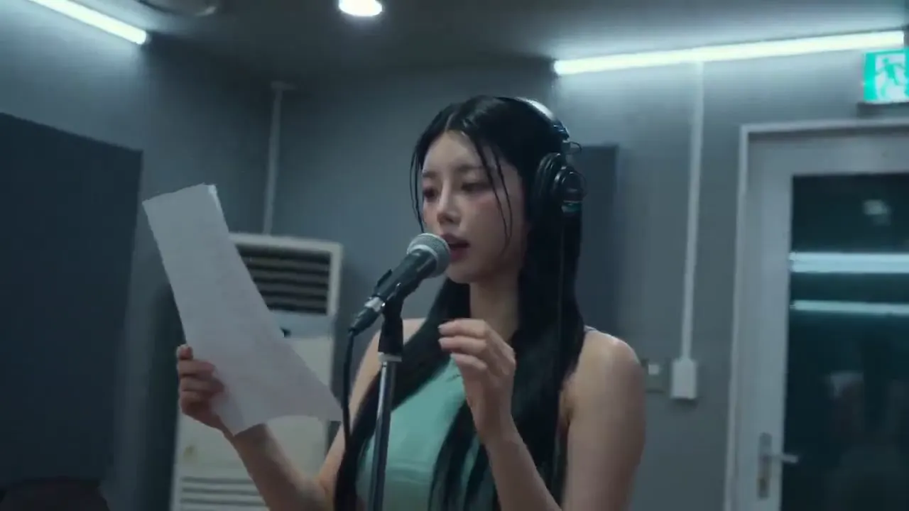 Frame from Trainee rehearsal and evaluation