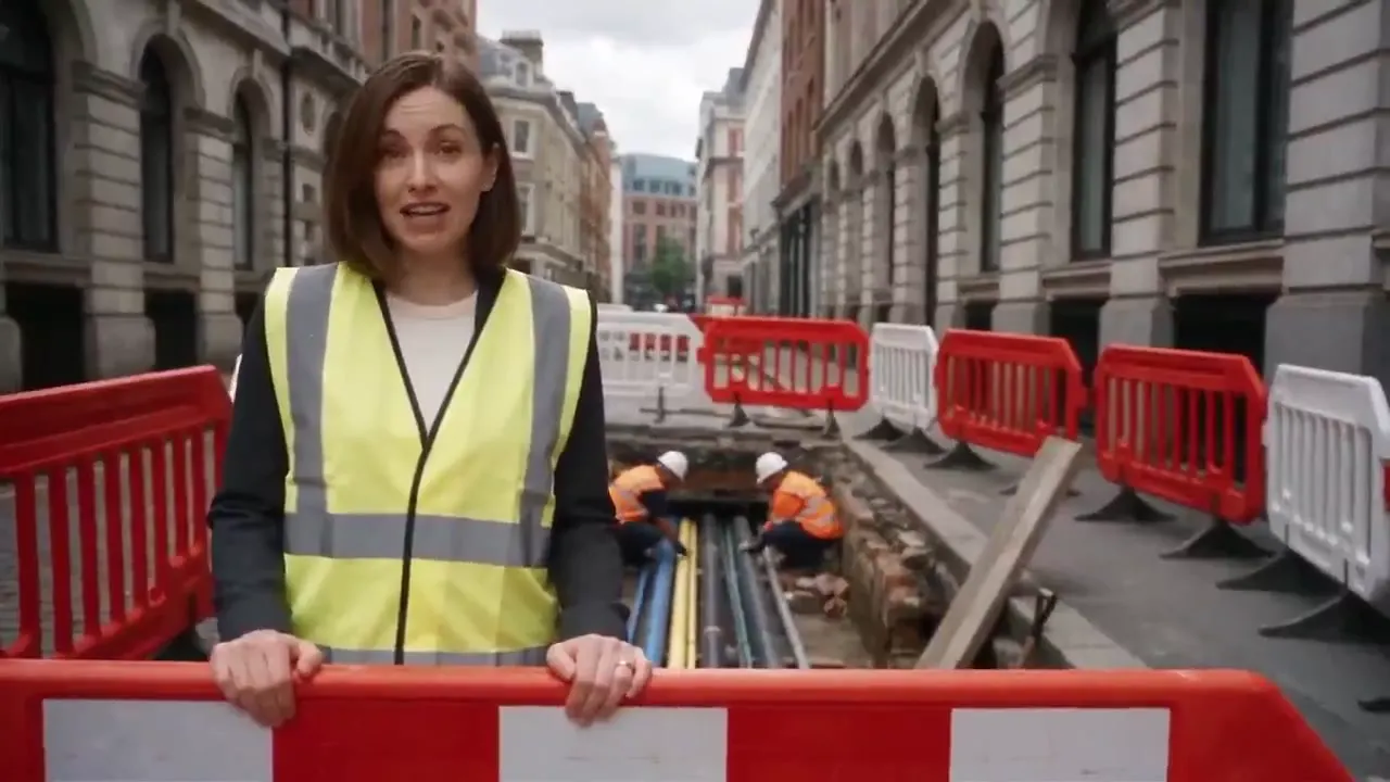 Frame from Water systems beneath city streets