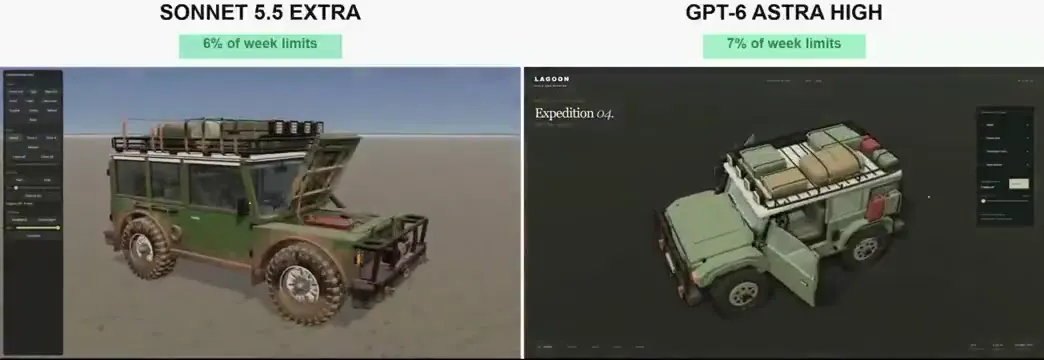 Frame from Weathered expedition 4x4 comparison