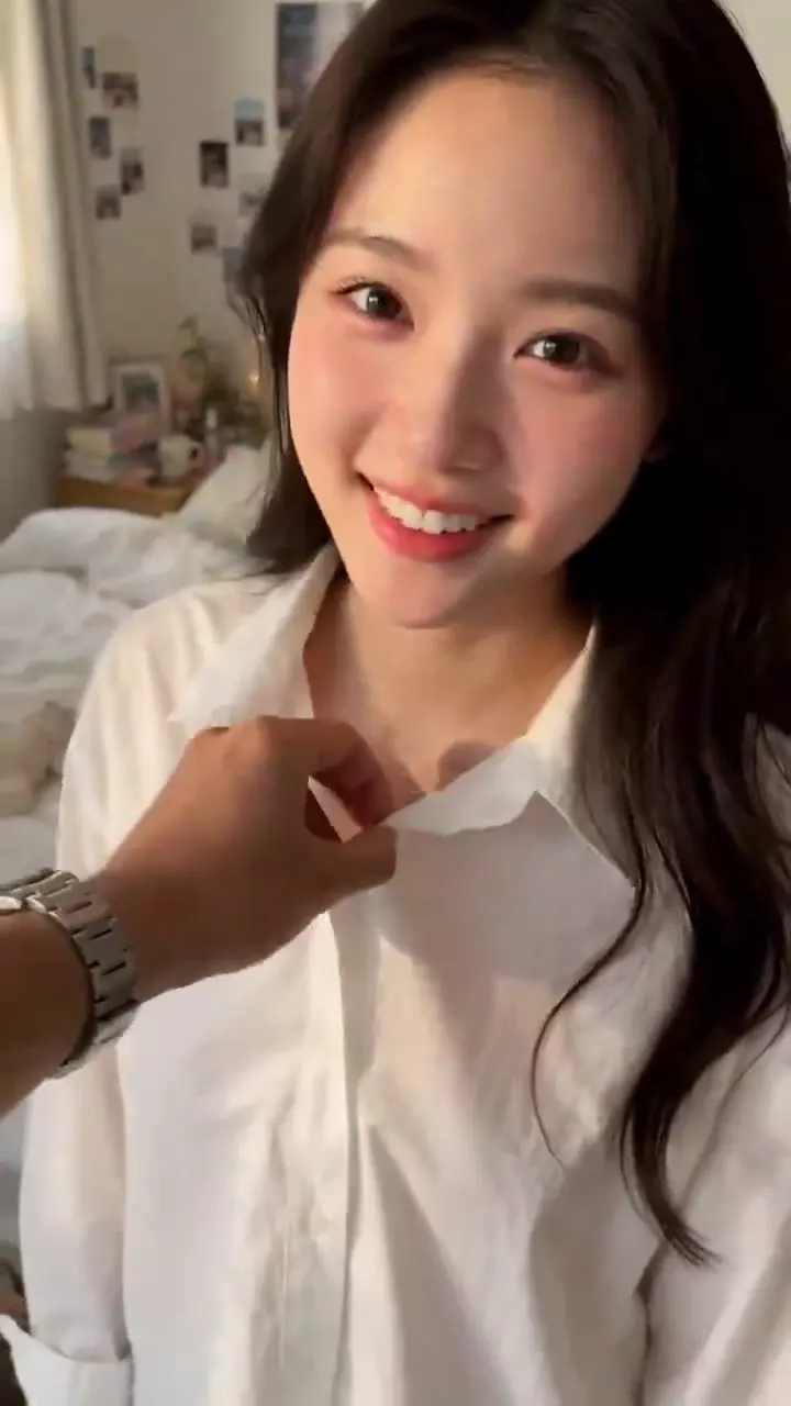 Frame from White shirt in a sunlit bedroom