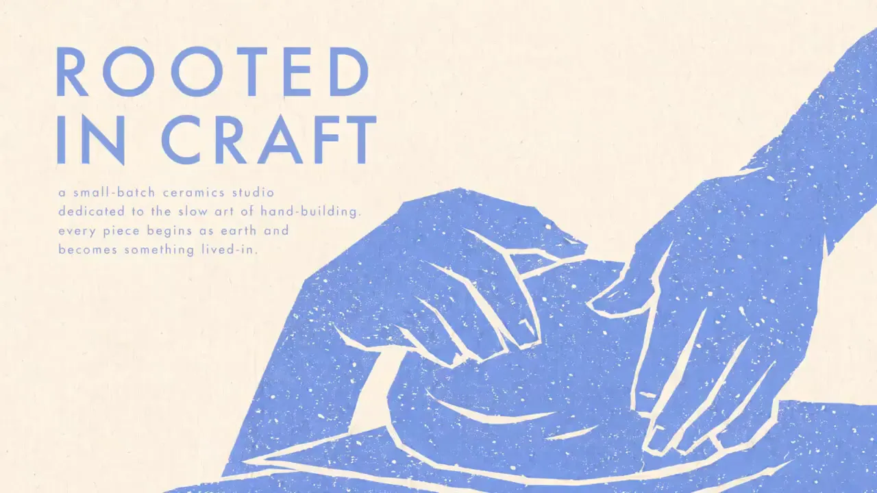 Frame from Woodcut ceramics studio deck