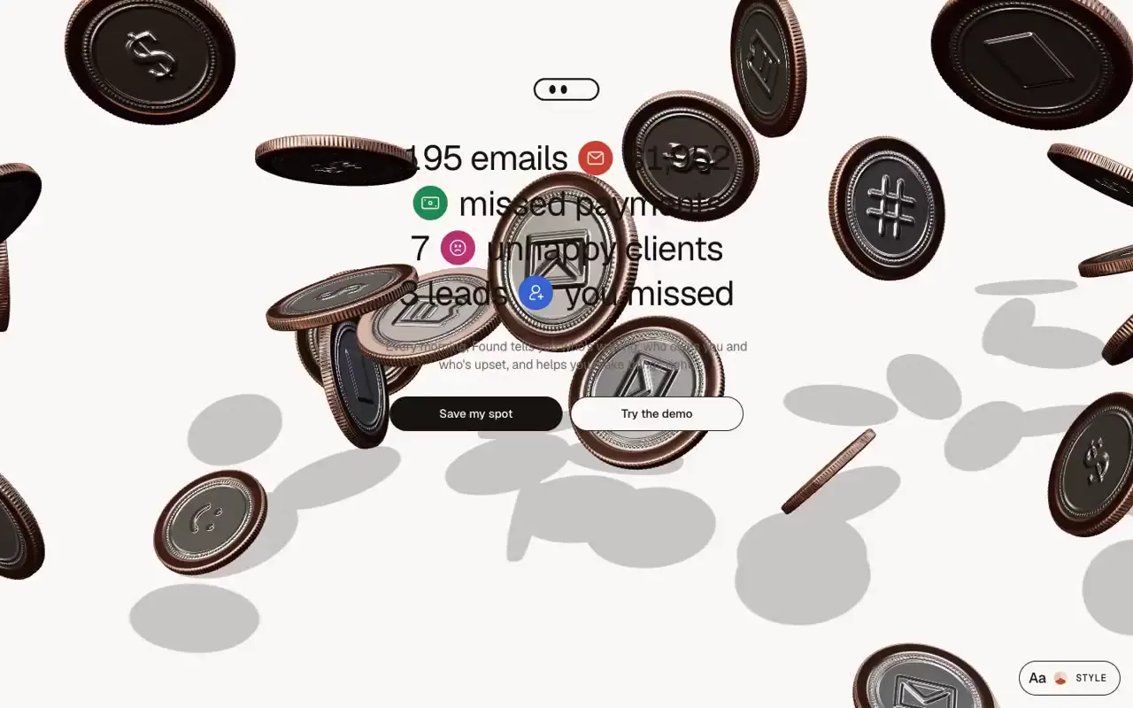 Frame from Coin-filled site with isometric diagrams